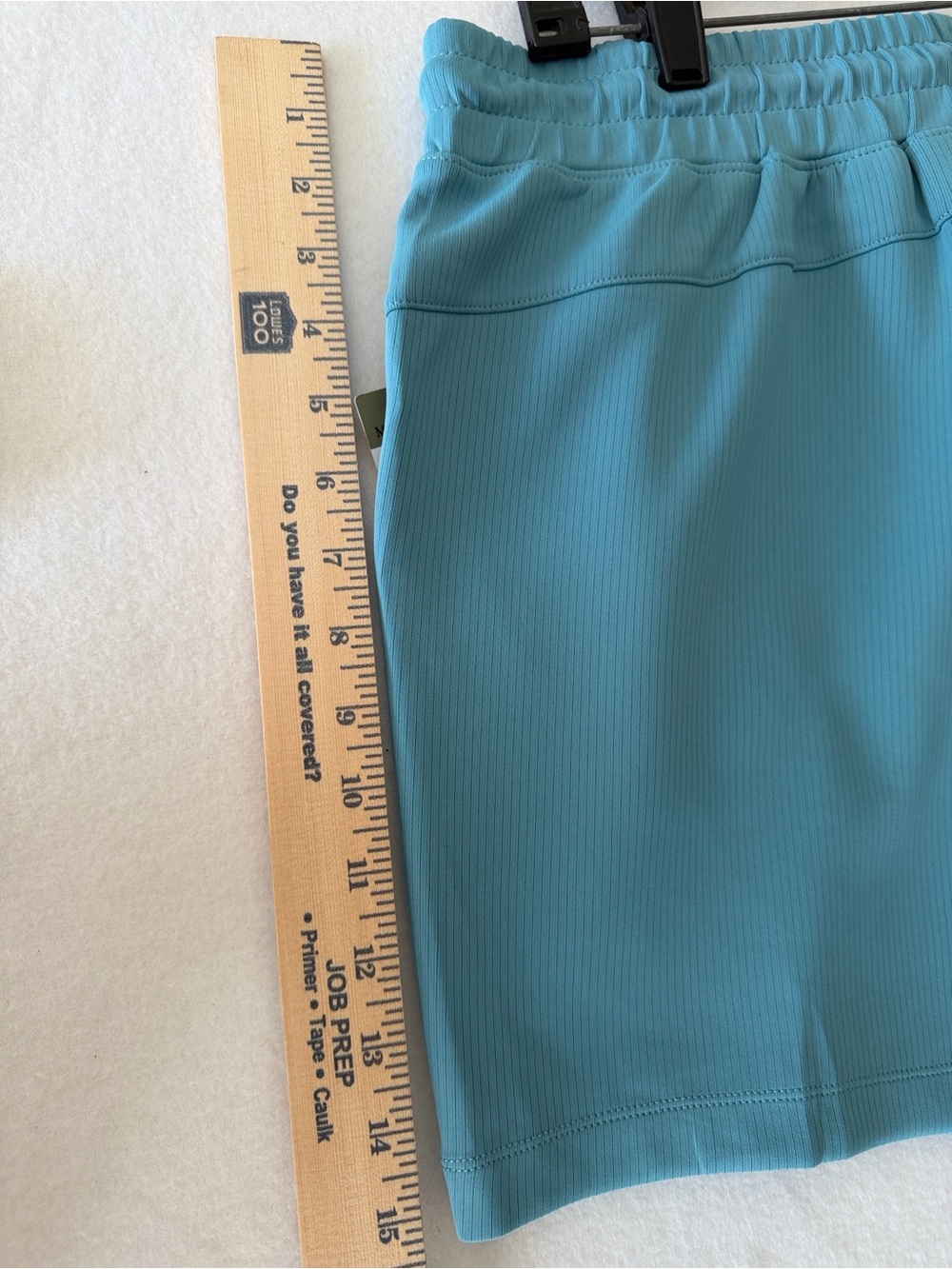Mondetta-Women’s Blue Scuba Short Ribbed Active Short Size L NEW WITH TAGS. - Picture 13 of 16